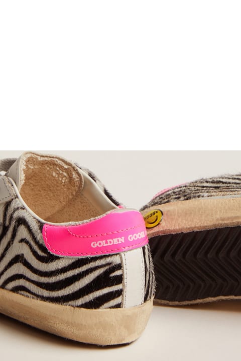 Golden Goose Sneakers Superstar - Bianco e Argento