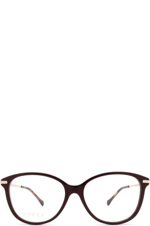 Gucci Eyewear Gg0967o Brown Glasses