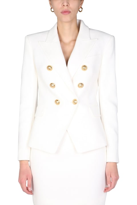 Jacket With Embossed Buttons