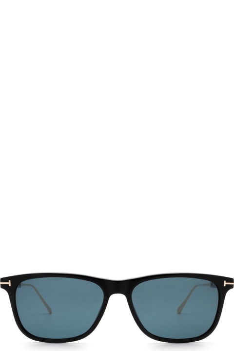 Tom Ford Eyewear Ft0813 Shiny Black Sunglasses - B