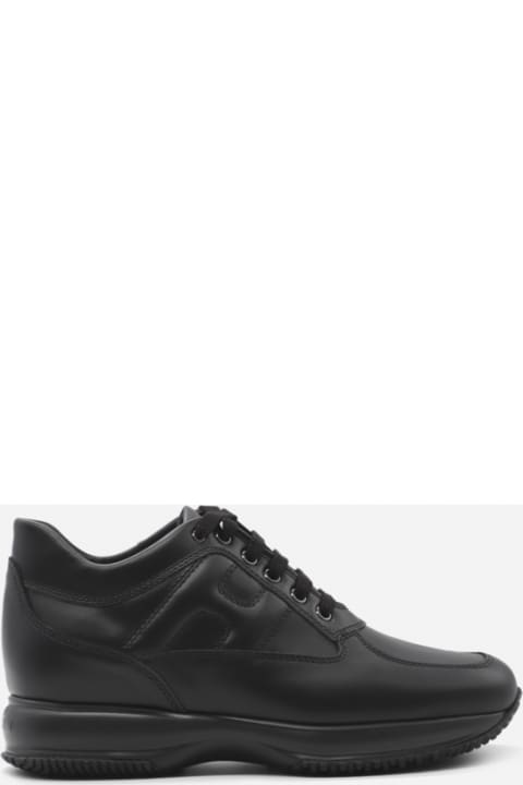 Interactive Sneakers In Leather