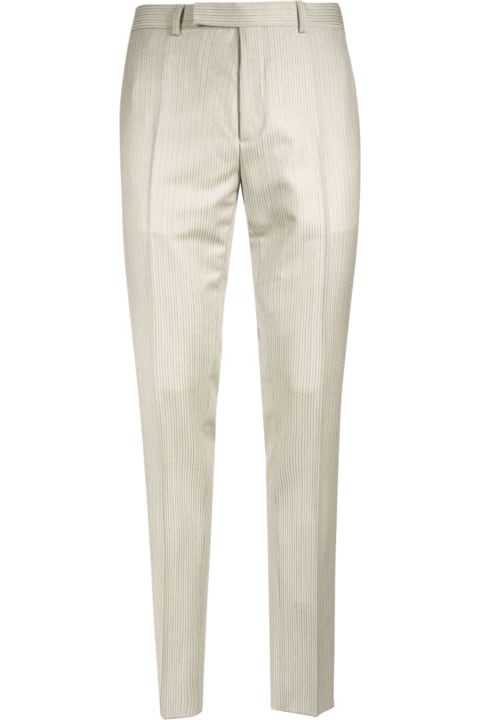 Long Length Fitted Trousers
