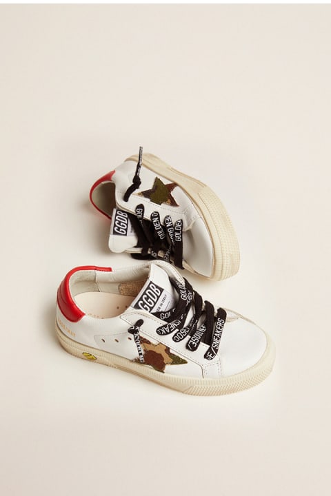 Golden Goose Camouflage Sneakers - Multicolor
