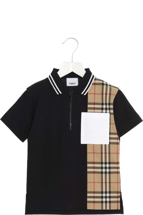 Burberry 'matthew' Polo - Red