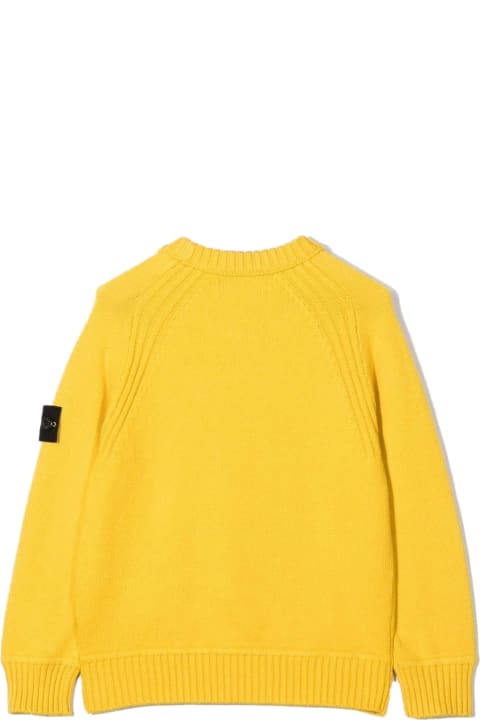 Yellow Cotton-blend Jumper