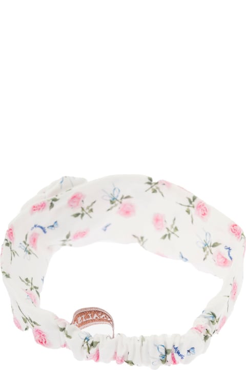 Monnalisa Girl Floral Jersey Headband