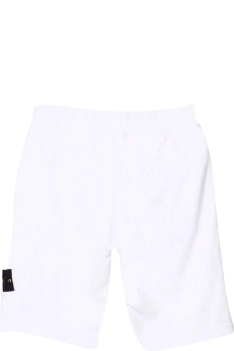 White Bermuda Shorts Boy