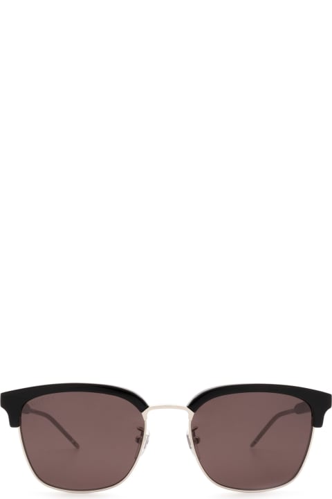 Gucci Eyewear Gg0846sk Black Sunglasses - Black Green Grey