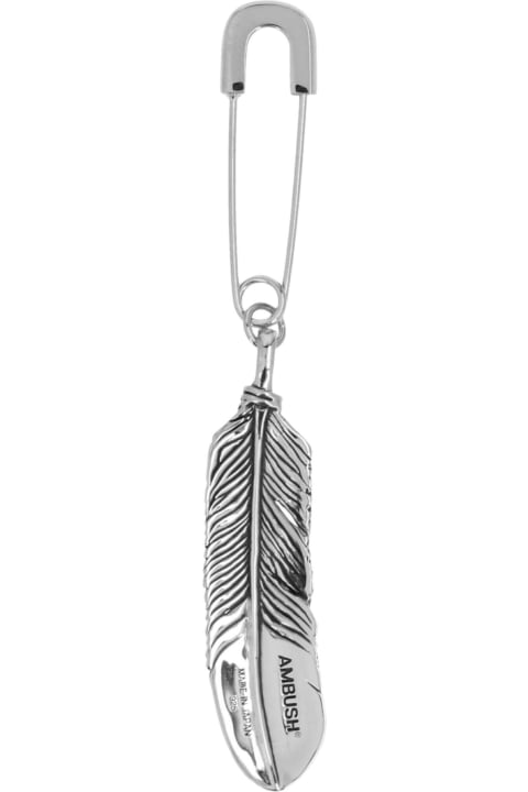 Feather Charm Earring