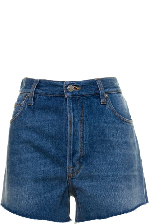 Etro Five Pockets Denim Shorts - Brown
