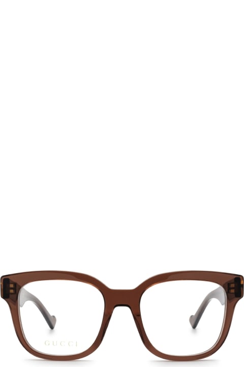 Gucci Eyewear Gg0958o Burgundy Glasses - Black Black Grey