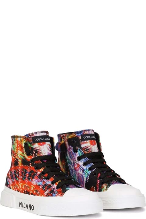 Sneakers With All-over Graphic Print