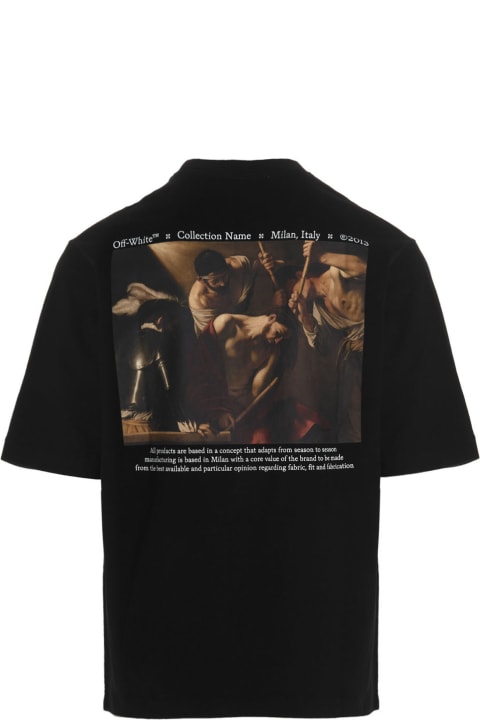 Off-White 'caravaggio Crowning' T-shirt - White