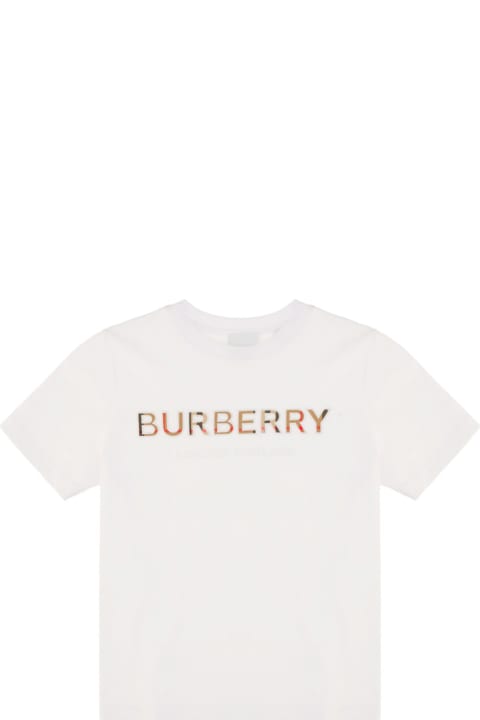 Burberry T-shirt For Girl - Check