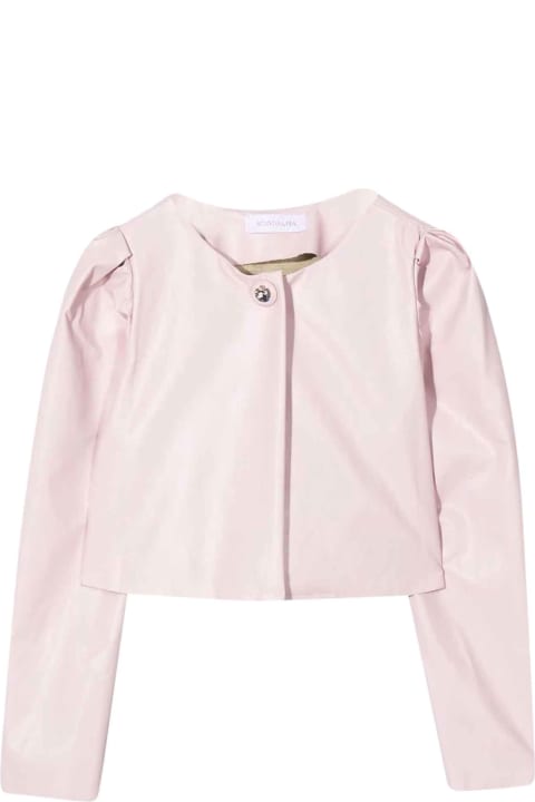 Pink Single-breasted Blazer