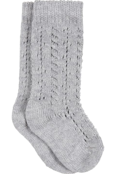 Gray Socks For Babykids