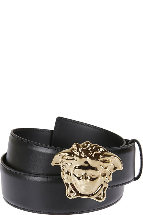 Medusa Head Buckled Belt