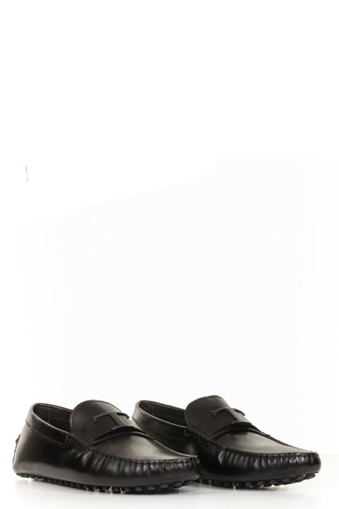 Tod's Gommino Leather Loafers - Nero