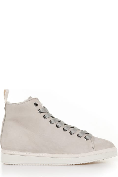 Panchic Laced Shoes - White/Deep Yellow