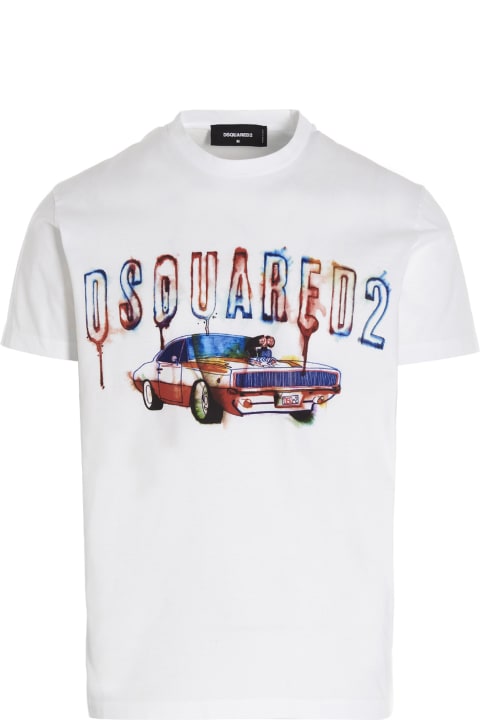 Dsquared2 T-shirt - Denim blue