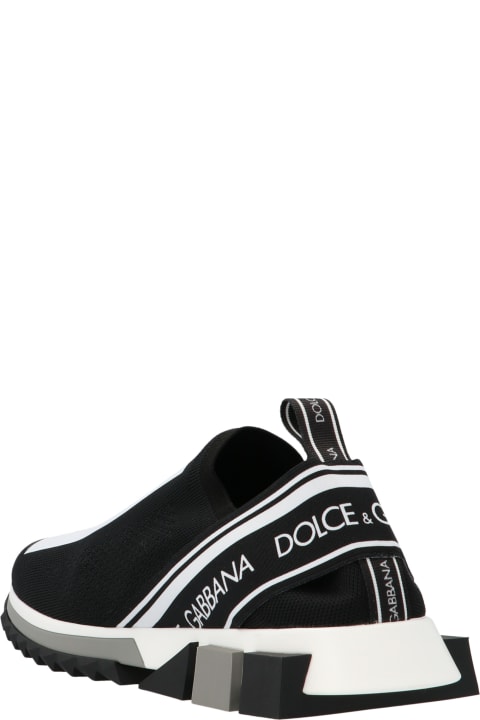 Dolce & Gabbana 'sorrento' Shoes - LOGO1 NERO F BCO NAT (Black)