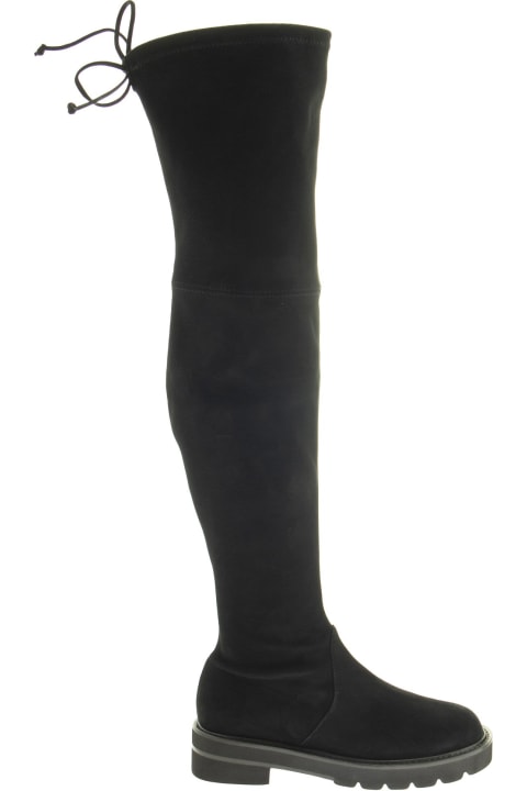 Lowland Lift - Suede Boot Over The Knee