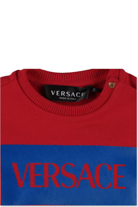 Versace Sweater - Blu e Nero