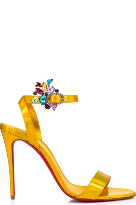 Christian Louboutin Goldie Joli Sandals - Spotted