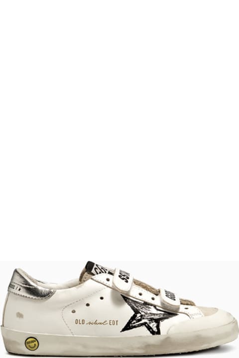 Golden Goose Deluxe Brand Old Skool Penstar Sneakers Gyf00224 F001979 - Bianco-camouflage