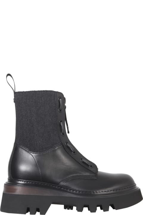 Woolrich Logger Boots - NERO
