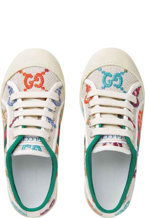 Gucci Multicolor Sneakers - White Mc