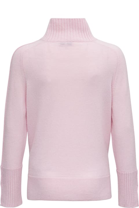Pink Wool Blend Sweater