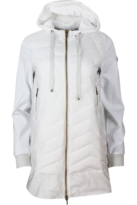 Long Light Down Jacket