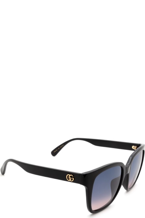 Gucci Eyewear Gg0715sa Black Sunglasses - Black Black Grey