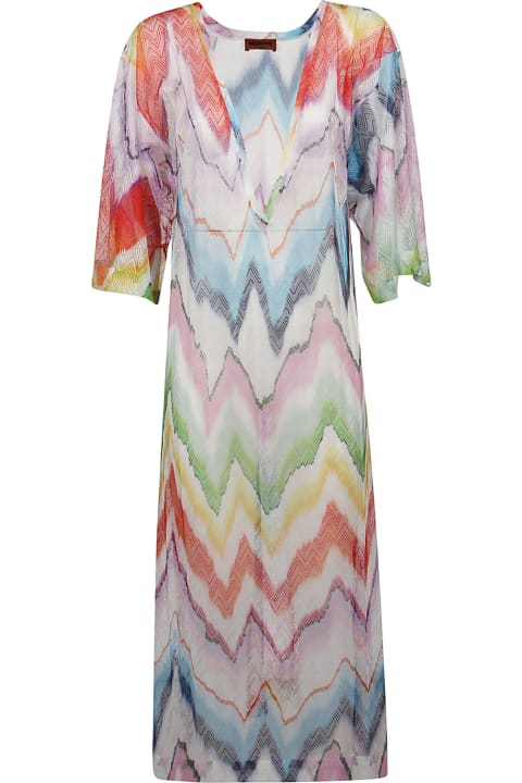 Long Cover Up Tunic Dress