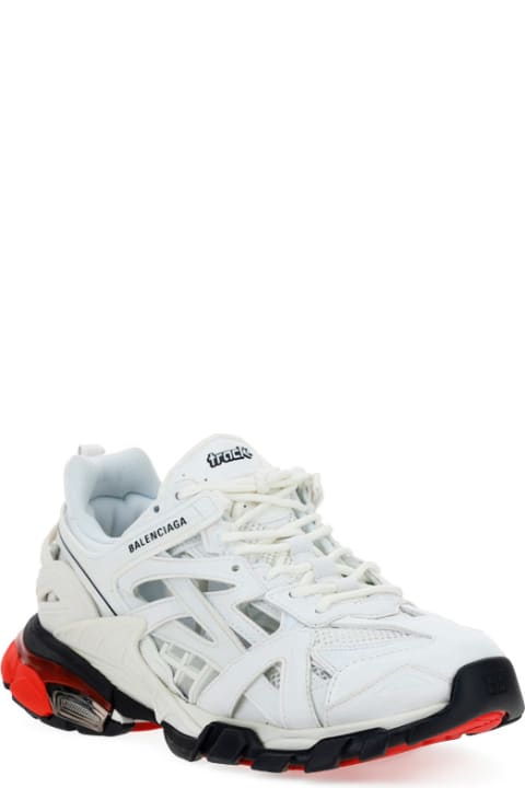 Balenciaga Track 2 Open Sneakers - White