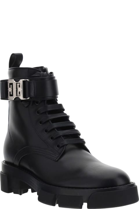 Givenchy Combat Boots - White