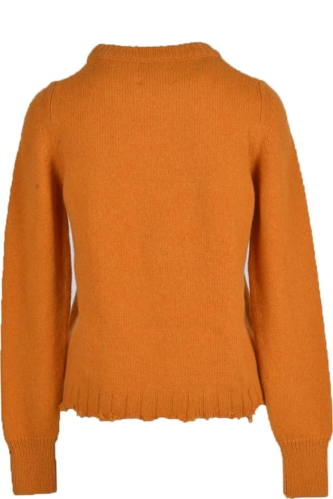 Women's Orange Sweater