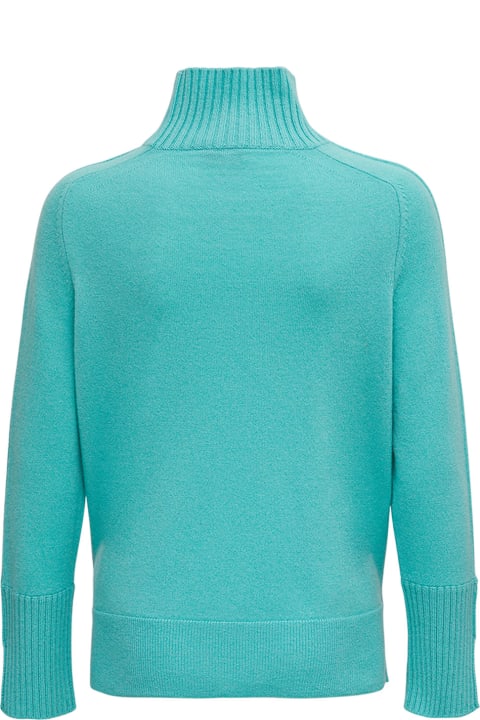 Light Blue Wool Blend Sweater