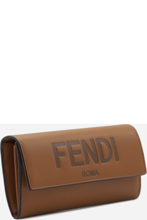Fendi Continental Leather Wallet