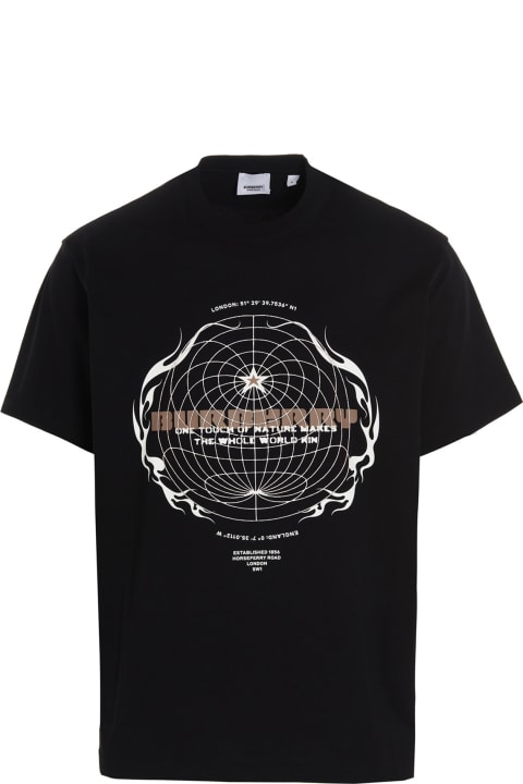 Burberry 'totnes' T-shirt - Archive Beige