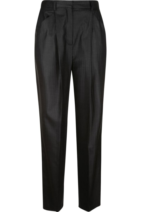 Róhe Concealed High Trousers - Black