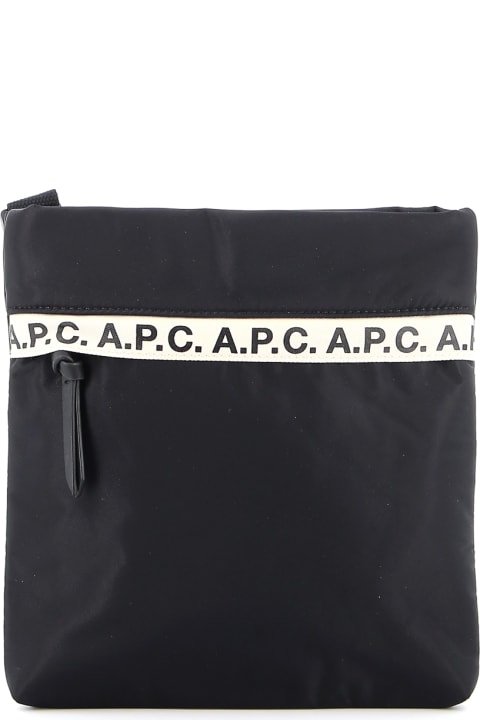 A.P.C. Sacoche Repeat - Heathered grey