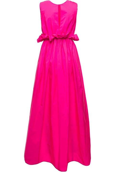 Pink Taffeta Long Dress