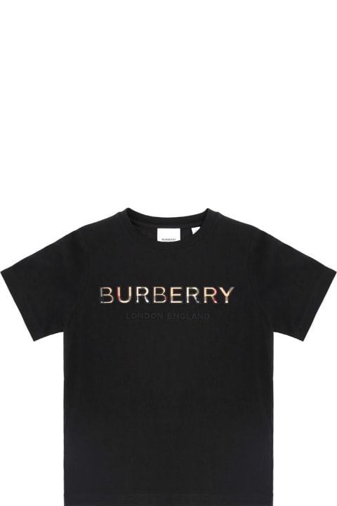 Burberry T-shirt For Boy - White