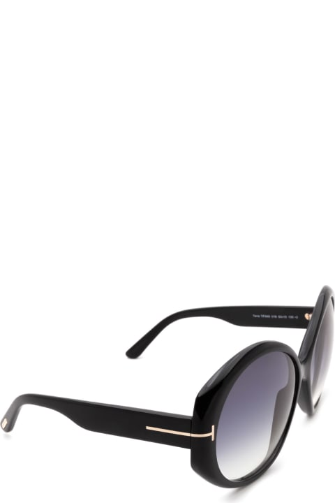 Tom Ford Eyewear Ft0848 Shiny Black Sunglasses