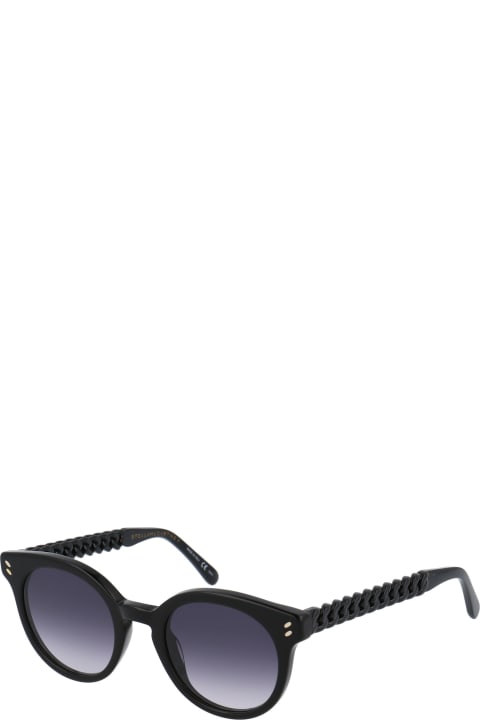 Stella McCartney Eyewear Sc0234s Sunglasses - 001 BLACK BLACK SMOKE
