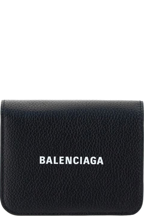 Balenciaga Wallet - Black/white/black