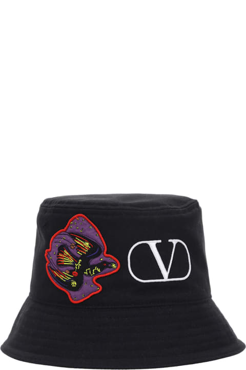 Valentino Garavani Bucket Hat - Nero