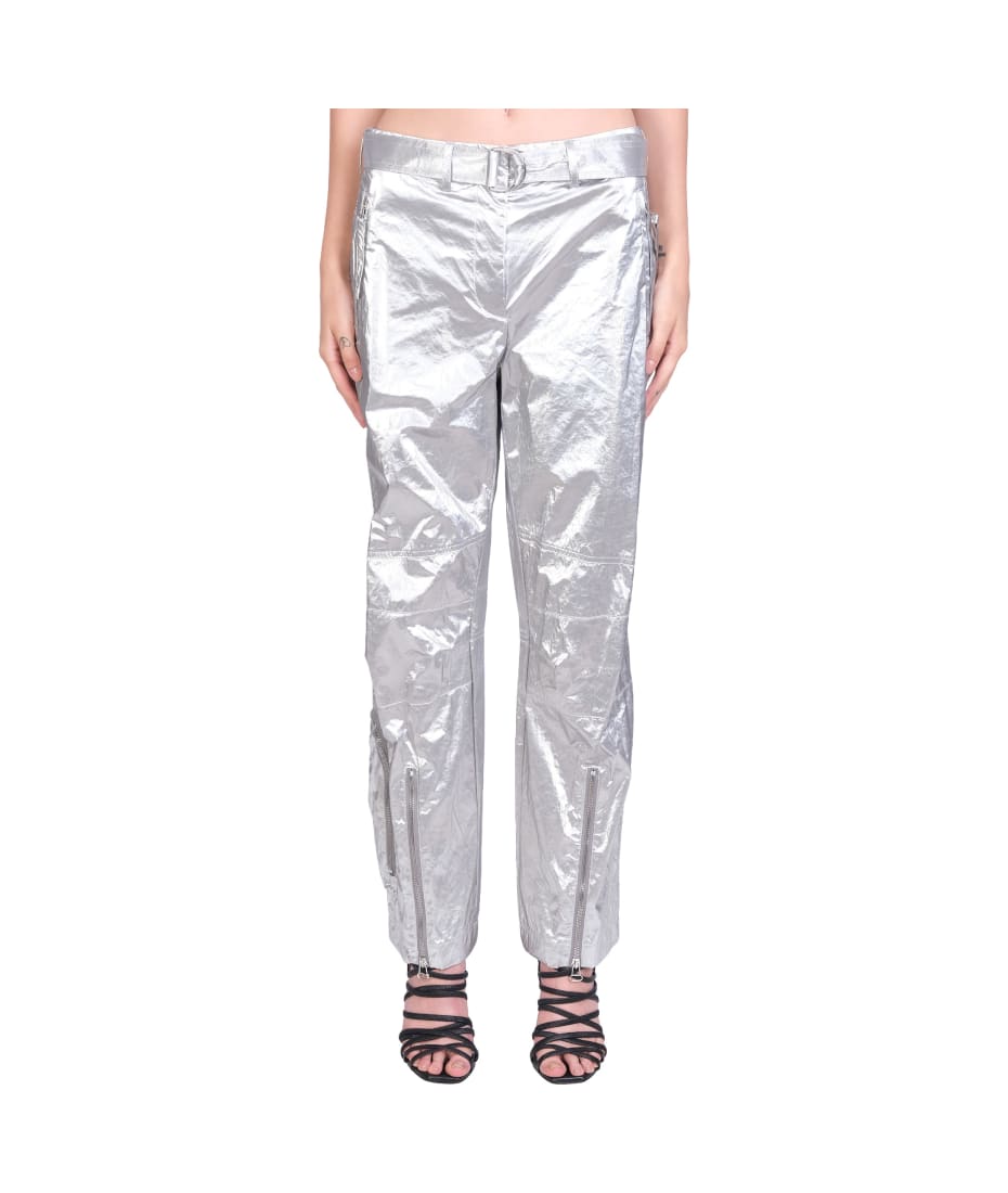 Helmut lang silver pants Clearance